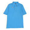 Vintage Kappa Polo Shirt - Large Blue Cotton Blend polo shirt Kappa   