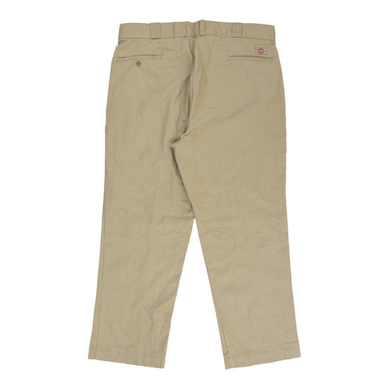 Dickies Trousers - 39W 29L Beige Cotton Blend trousers Dickies   