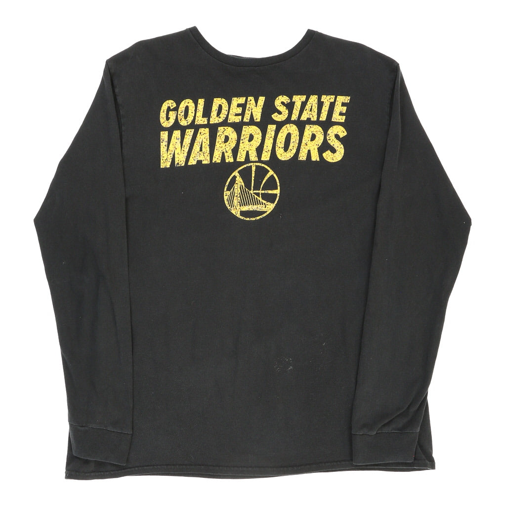 Men's Black Golden State Warriors Long Sleeve T-Shirt