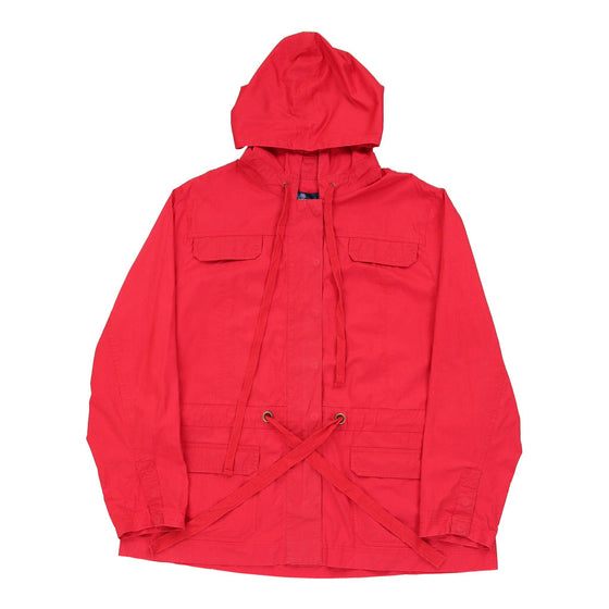 Susan Graver Jacket - XL Red Cotton jacket Susan Graver   