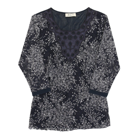 Honey Top - XL Navy Viscose top Honey   