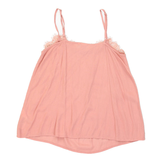 Ichi Strap Top - Small Pink Cotton strap top Ichi   