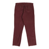 Vintage Tommy Hilfiger Trousers - 35W 31L Burgundy Cotton trousers Tommy Hilfiger   