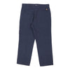 Dickies Trousers - 37W 30L Navy Cotton trousers Dickies   