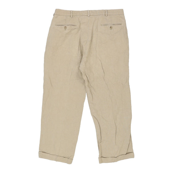 Ralph Lauren Trousers - 35W 27L Cream Polyester trousers Ralph Lauren   