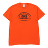 Pre-Loved Oklahoma State Cowboys Football Russell Athletic T-Shirt - Large Orange Cotton t-shirt Russell Athletic   