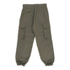 Vintage Double Knee Unbranded Cargo Trousers - 26W UK 6 Khaki Cotton cargo trousers Unbranded   