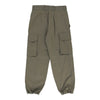 Vintage Double Knee Unbranded Cargo Trousers - 26W UK 6 Khaki Cotton cargo trousers Unbranded   