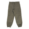 Vintage Double Knee Unbranded Cargo Trousers - 28W UK 8 Khaki Cotton cargo trousers Unbranded   