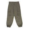 Vintage Double Knee Unbranded Cargo Trousers - 28W UK 8 Khaki Cotton cargo trousers Unbranded   