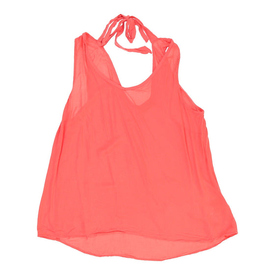 Vintage Yessica Top - Medium Orange Viscose top Yessica   